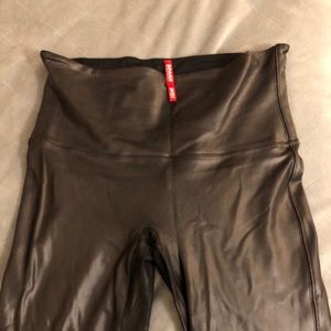 Spanx Faux Leather Leggings